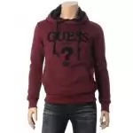 2012 guess veste mode hoodie lavage violet